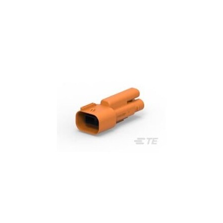 Te Connectivity Wire Connector, Orange, Glass-Filled Polyamide Insulation, 600 V DC 2103191-5